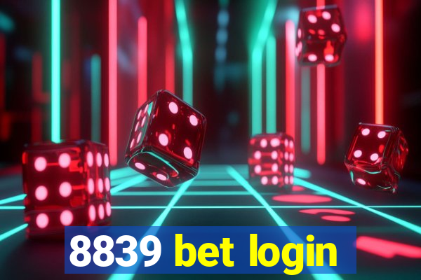 8839 bet login