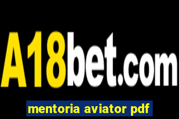 mentoria aviator pdf