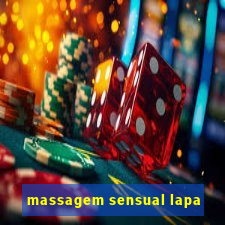 massagem sensual lapa