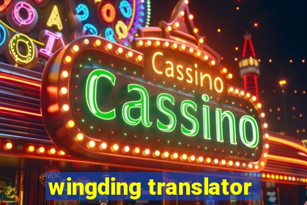 wingding translator